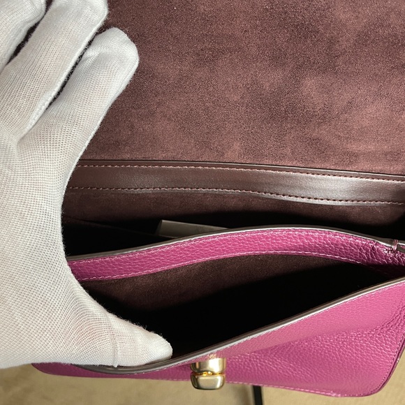 COACH Leather Cassidy Top Handle - Picture 14 of 16